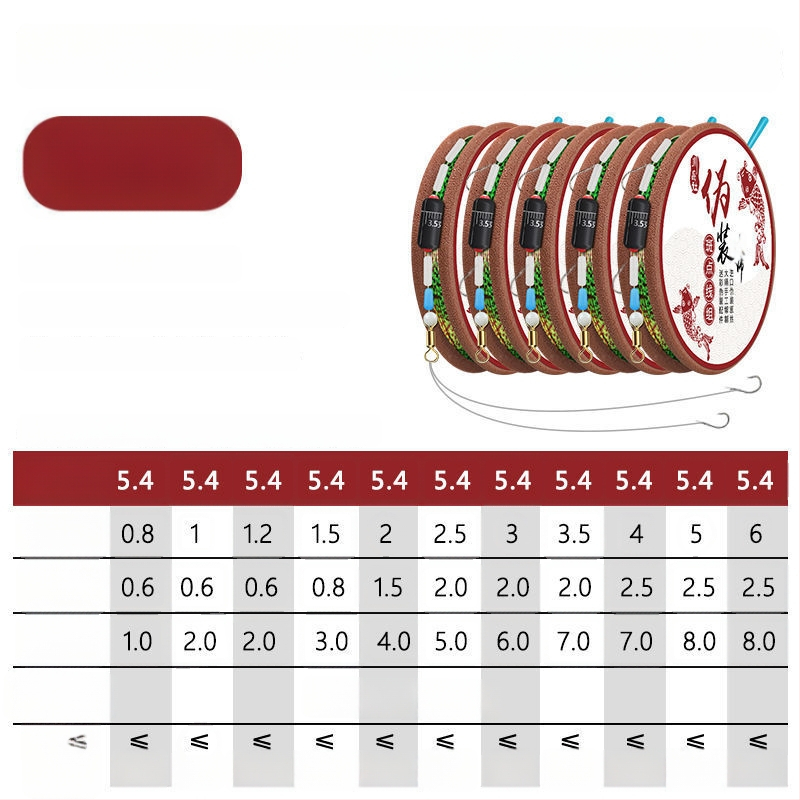 Nematomas meškerės linijos rinkinys karpių žvejybai – Nailonas