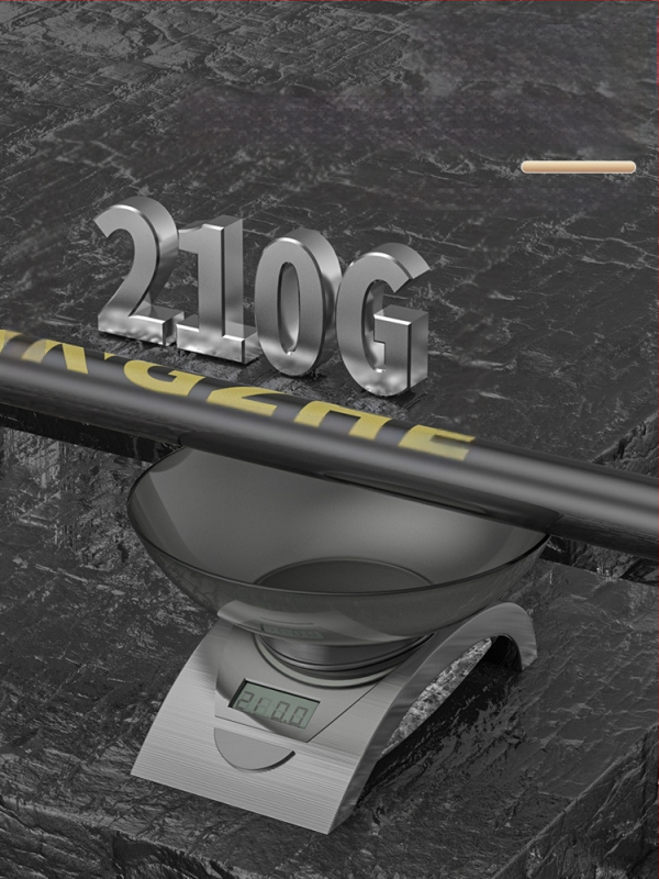 Oglekļa šķiedras teleskopiska tīkla makšķerēšanas komplekts – ultra viegls, stingrs, ar smalku aci, saliekams, slodze 100 kg