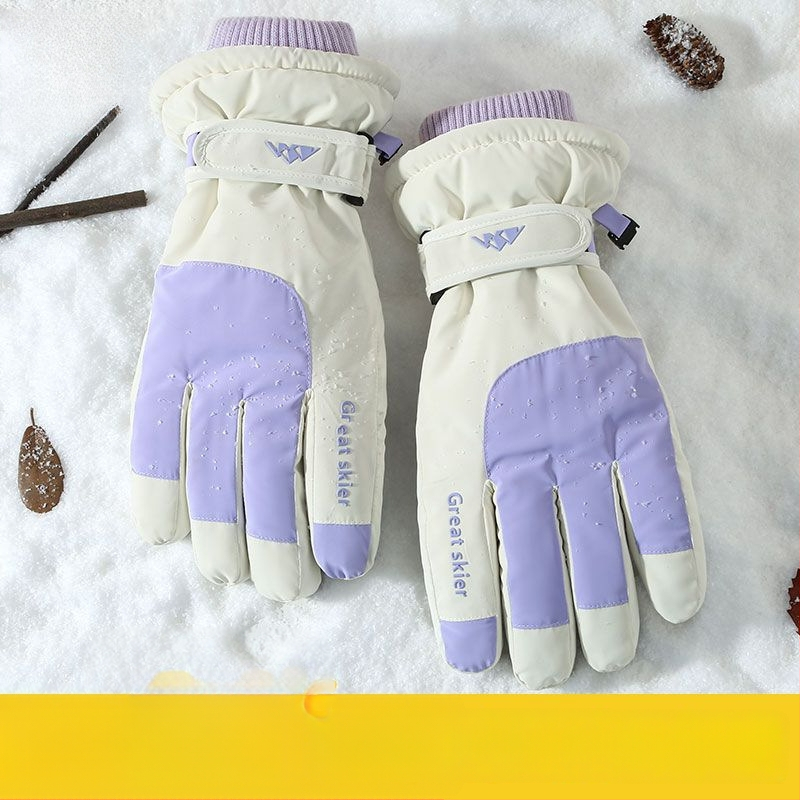 Cimdi - Slēpošanas cimdi (Unisex, Nylon, Universāla vecuma grupa, Noliktavā)