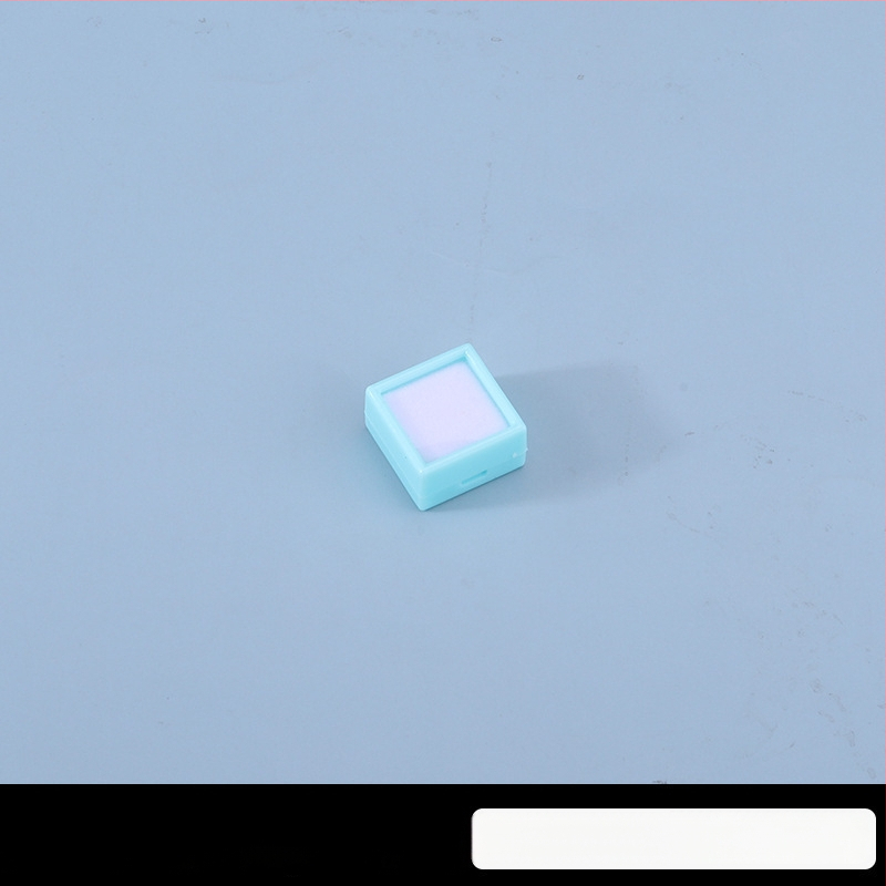 Prozirna plastična kutija za nakit, kutija za izlaganje za labave kamene i dijamante, otporna na prašinu, 1 razina