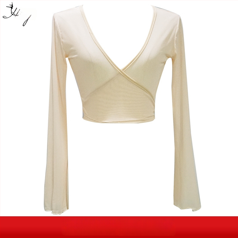 Pilvo šokio kostiumo komplektas su 3D sequin gėlėmis, krištolo medvilnė ir tinklas, pagrindinis audinys spandeksas, 2023 vasara, moterims 25–29