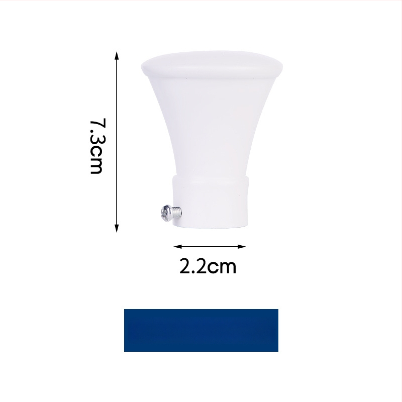 Užuolaidų lazdelės kamštelis, geležis, pakabinimo tipas, šiuolaikinio minimalistinio stiliaus, prekinis ženklas Reputation