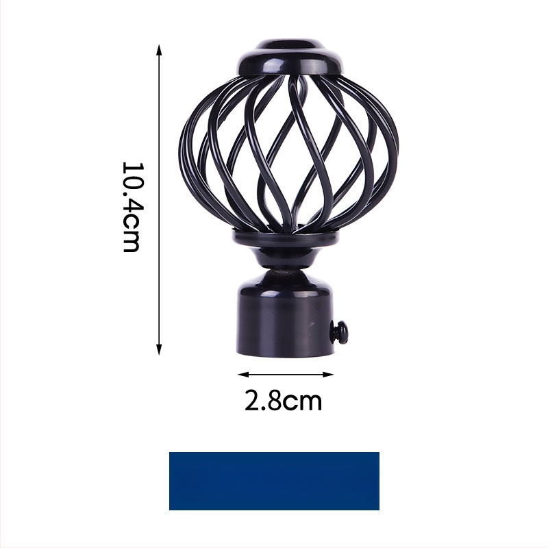 Užuolaidų lazdelės kamštelis, geležis, pakabinimo tipas, šiuolaikinio minimalistinio stiliaus, prekinis ženklas Reputation