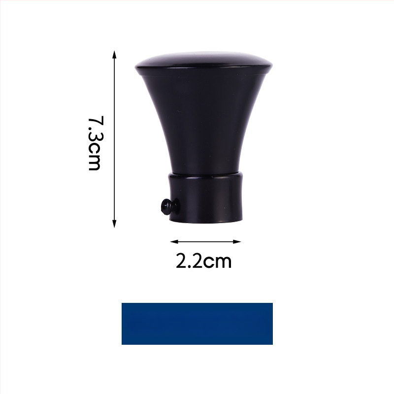 Užuolaidų lazdelės kamštelis, geležis, pakabinimo tipas, šiuolaikinio minimalistinio stiliaus, prekinis ženklas Reputation