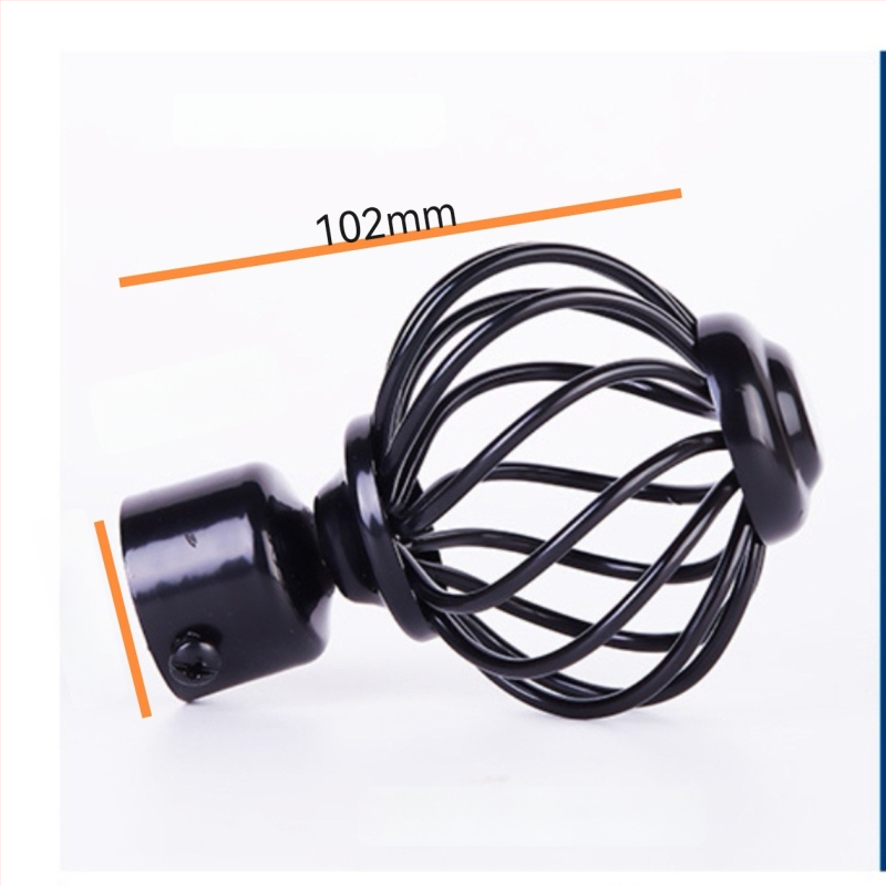 Užuolaidų lazdelės kamštelis, geležis, pakabinimo tipas, šiuolaikinio minimalistinio stiliaus, prekinis ženklas Reputation