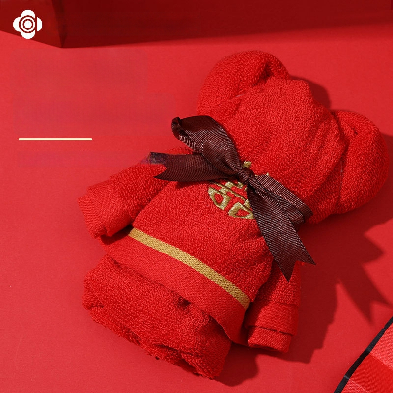 Lokio rankšluostis dovanų dėžutėje — 100% medvilnė, 120 g, individualus logotipas