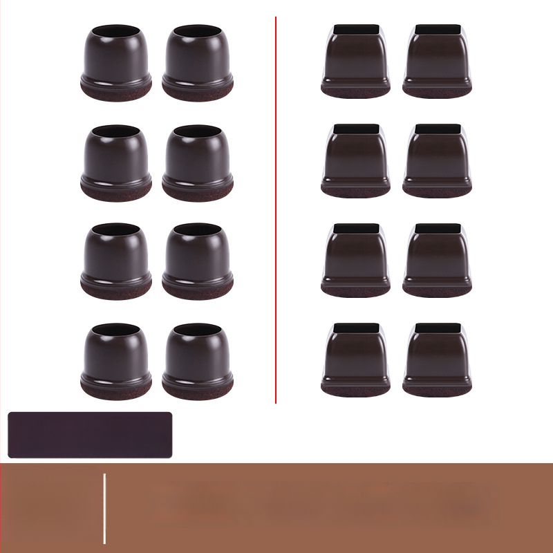 Kerek lábvédők székek és asztalok lábaira, zajcsökkentő, kopásálló, TPE anyagú, modern minimalista stílus