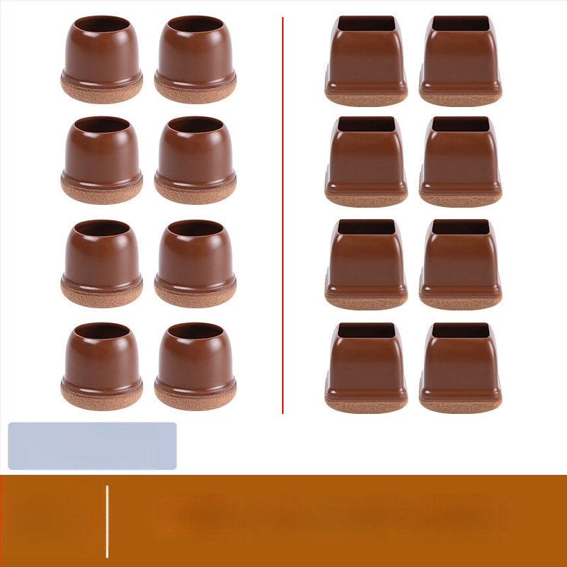 Kerek lábvédők székek és asztalok lábaira, zajcsökkentő, kopásálló, TPE anyagú, modern minimalista stílus