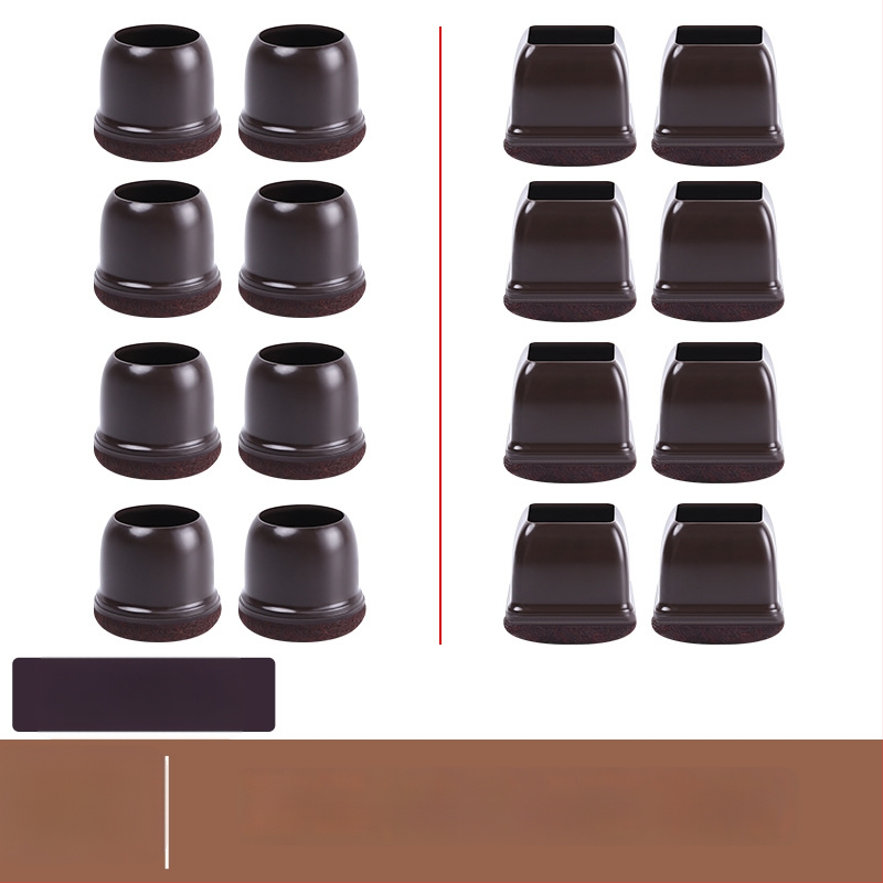 Kerek lábvédők székek és asztalok lábaira, zajcsökkentő, kopásálló, TPE anyagú, modern minimalista stílus