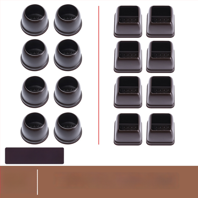 Kerek lábvédők székek és asztalok lábaira, zajcsökkentő, kopásálló, TPE anyagú, modern minimalista stílus