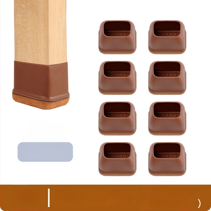 Kerek lábvédők székek és asztalok lábaira, zajcsökkentő, kopásálló, TPE anyagú, modern minimalista stílus