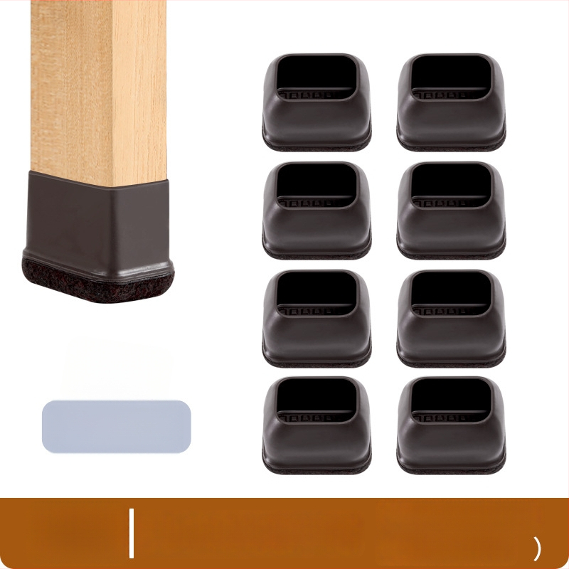 Kerek lábvédők székek és asztalok lábaira, zajcsökkentő, kopásálló, TPE anyagú, modern minimalista stílus