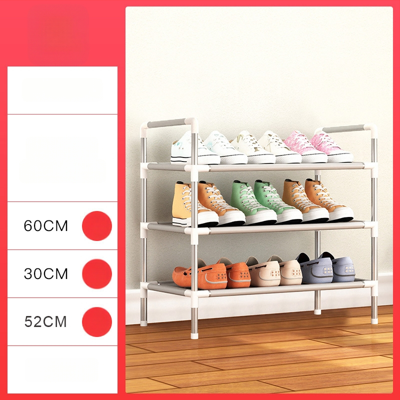 Batų stovas, metalinis, modulinis nuo dviejų iki septynių sluoksnių, modelis XXJ, prekės ženklas Yaruifan, šiuolaikiško minimalistinio stiliaus