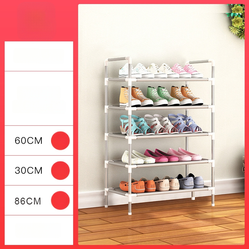 Batų stovas, metalinis, modulinis nuo dviejų iki septynių sluoksnių, modelis XXJ, prekės ženklas Yaruifan, šiuolaikiško minimalistinio stiliaus