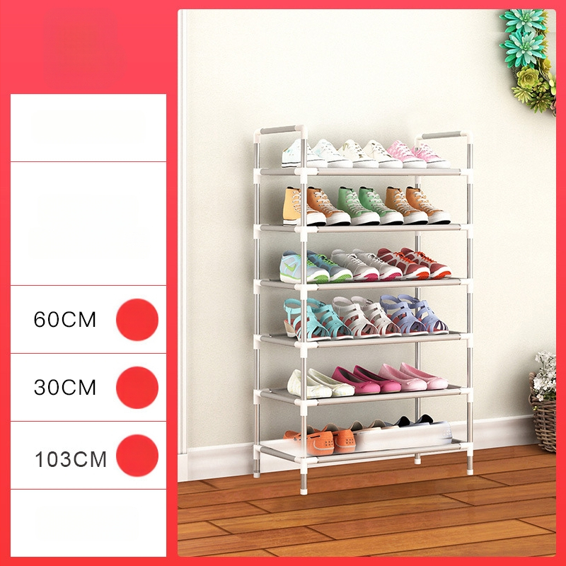 Batų stovas, metalinis, modulinis nuo dviejų iki septynių sluoksnių, modelis XXJ, prekės ženklas Yaruifan, šiuolaikiško minimalistinio stiliaus