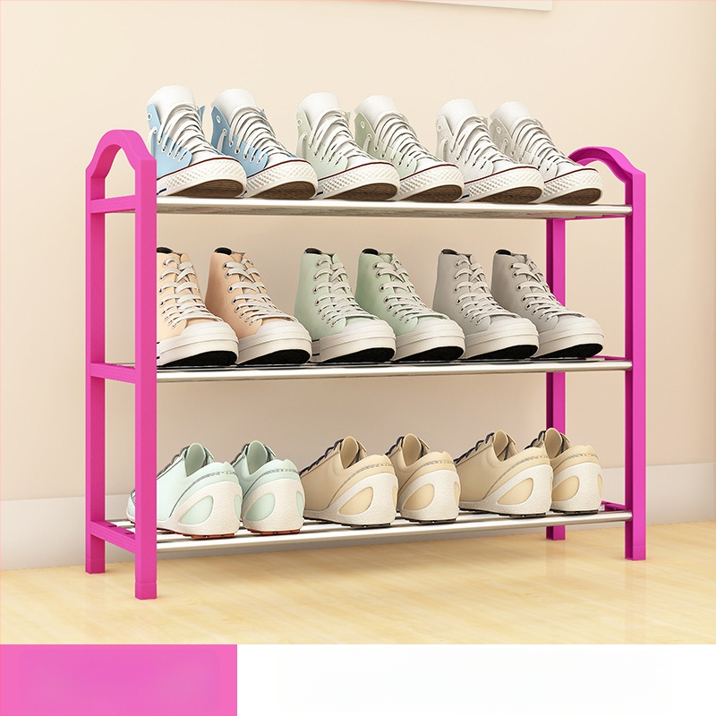 Batų stovas, metalinis, modulinis nuo dviejų iki septynių sluoksnių, modelis XXJ, prekės ženklas Yaruifan, šiuolaikiško minimalistinio stiliaus