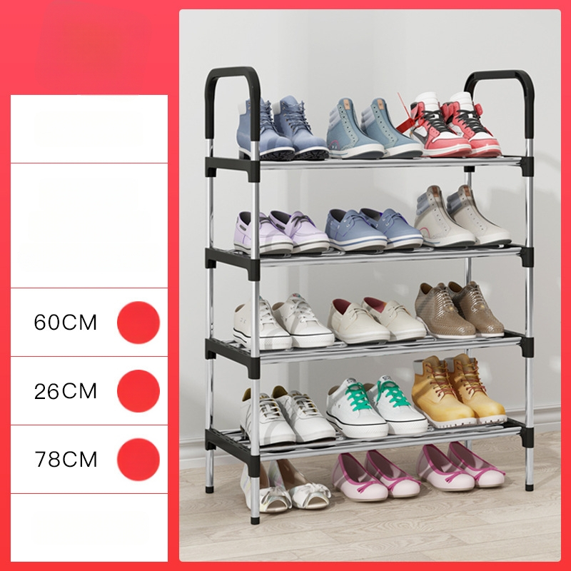 Batų stovas, metalinis, modulinis nuo dviejų iki septynių sluoksnių, modelis XXJ, prekės ženklas Yaruifan, šiuolaikiško minimalistinio stiliaus