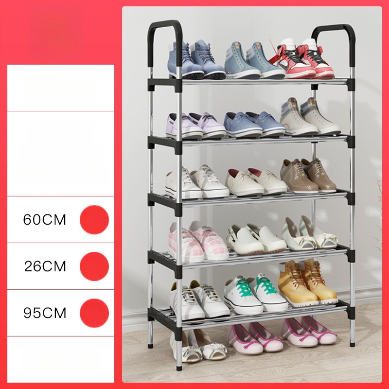 Batų stovas, metalinis, modulinis nuo dviejų iki septynių sluoksnių, modelis XXJ, prekės ženklas Yaruifan, šiuolaikiško minimalistinio stiliaus