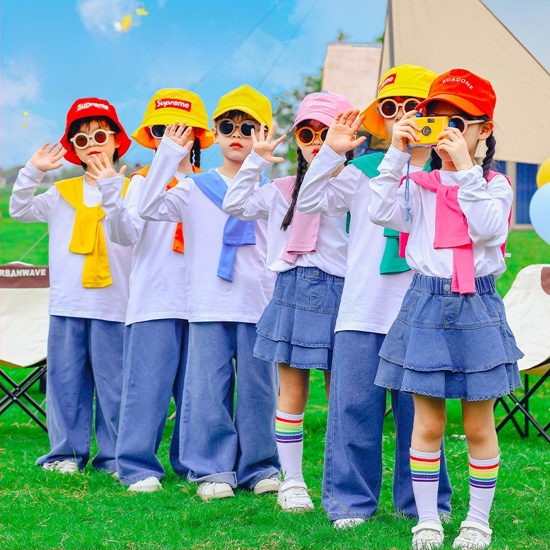 Vaikų hiphopo pasirodymo apranga, 100% medvilnė, rudens sezonui, vaikams nuo 8 metų