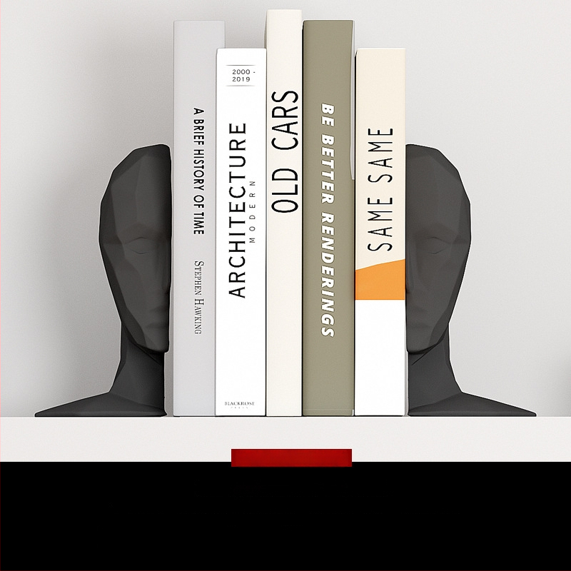 Kerámia absztrakt geometriai figura szobor – egyszerű, modern stílusban, Craftsman Thirteen márkával (Készítő kód 553186337)