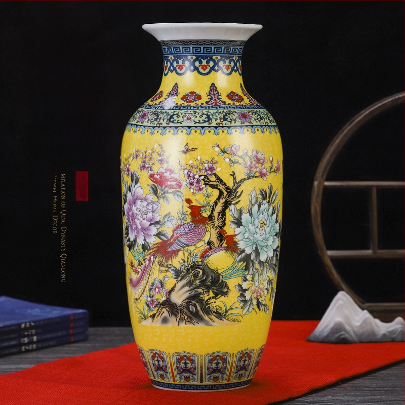 Keramická váza, čínskeho štýlu