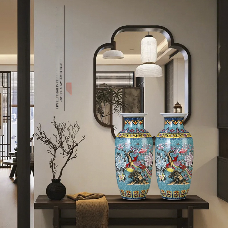 Keramická váza, čínskeho štýlu