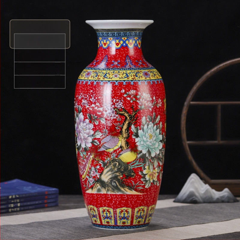 Keramická váza, čínskeho štýlu