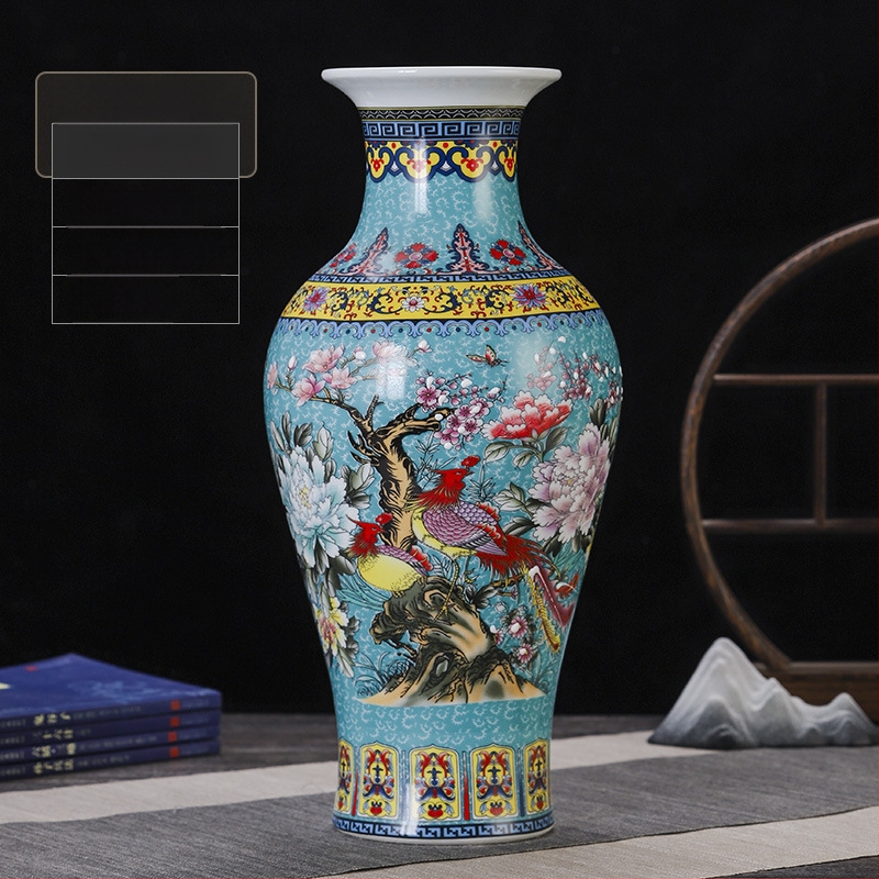 Keramická váza, čínskeho štýlu