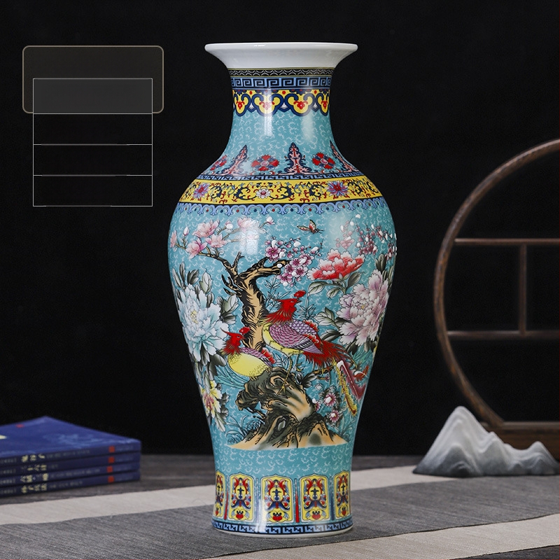 Keramická váza, čínskeho štýlu