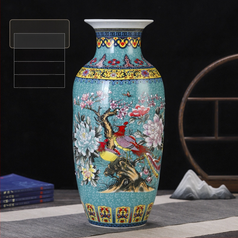 Keramická váza, čínskeho štýlu