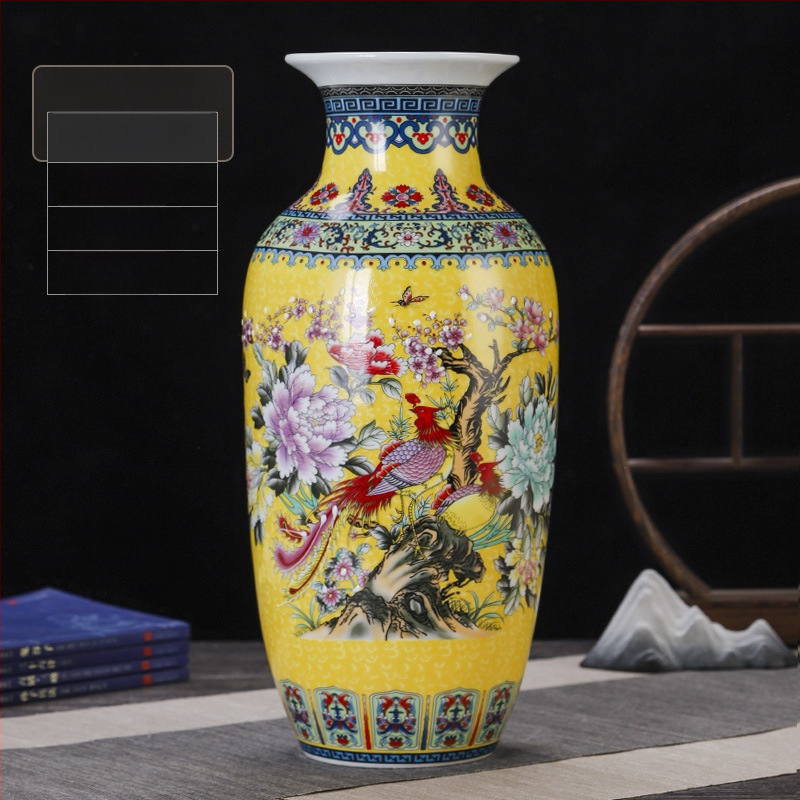 Keramická váza, čínskeho štýlu