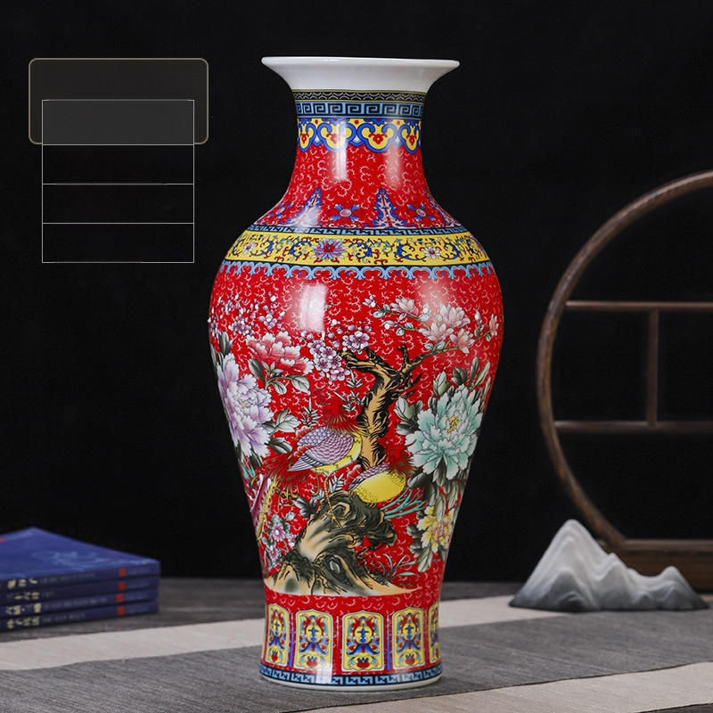 Keramická váza, čínskeho štýlu