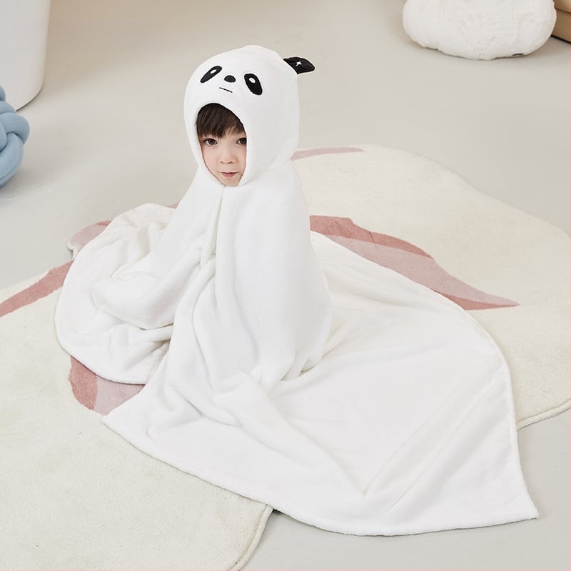 Sanli szülő-gyermek fürdőköpeny korall plüss, 90% poliészter