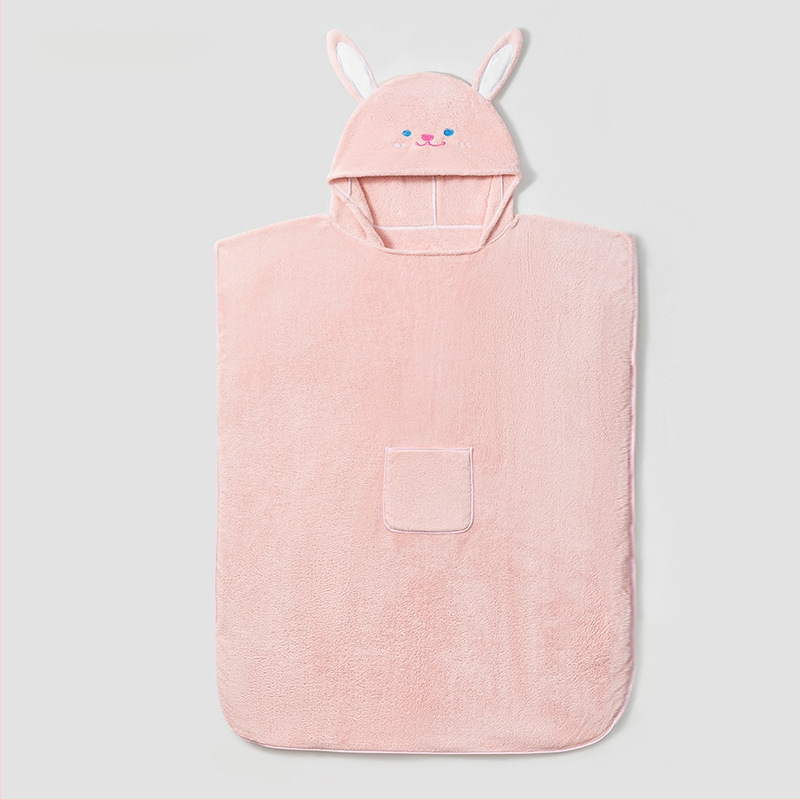 Sanli szülő-gyermek fürdőköpeny korall plüss, 90% poliészter