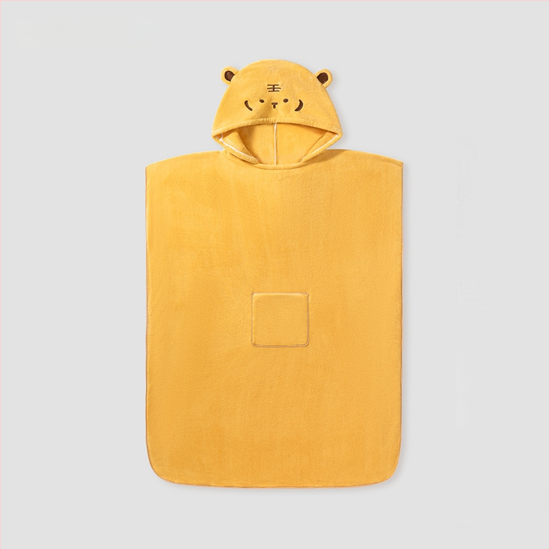 Sanli szülő-gyermek fürdőköpeny korall plüss, 90% poliészter