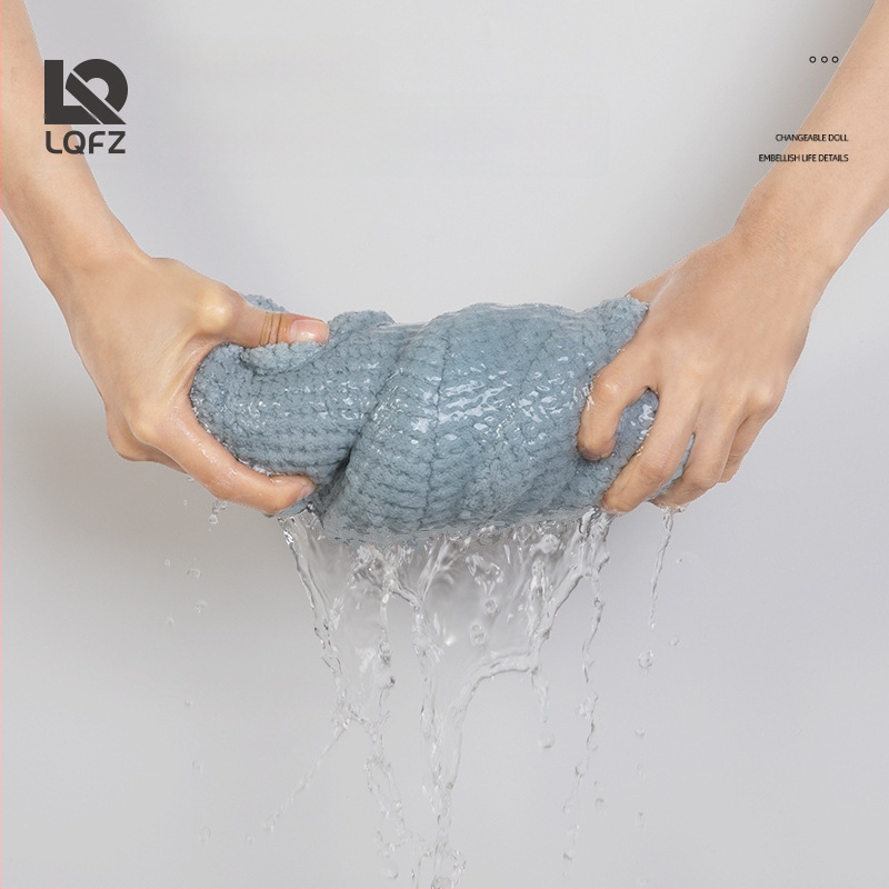 Női hajszárító sapka, ananász mintával, kettős rétegű, mikroszálas 150D, hímzett és felvarrt szegéllyel