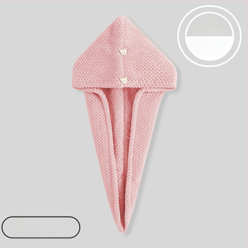 Női hajszárító sapka, ananász mintával, kettős rétegű, mikroszálas 150D, hímzett és felvarrt szegéllyel