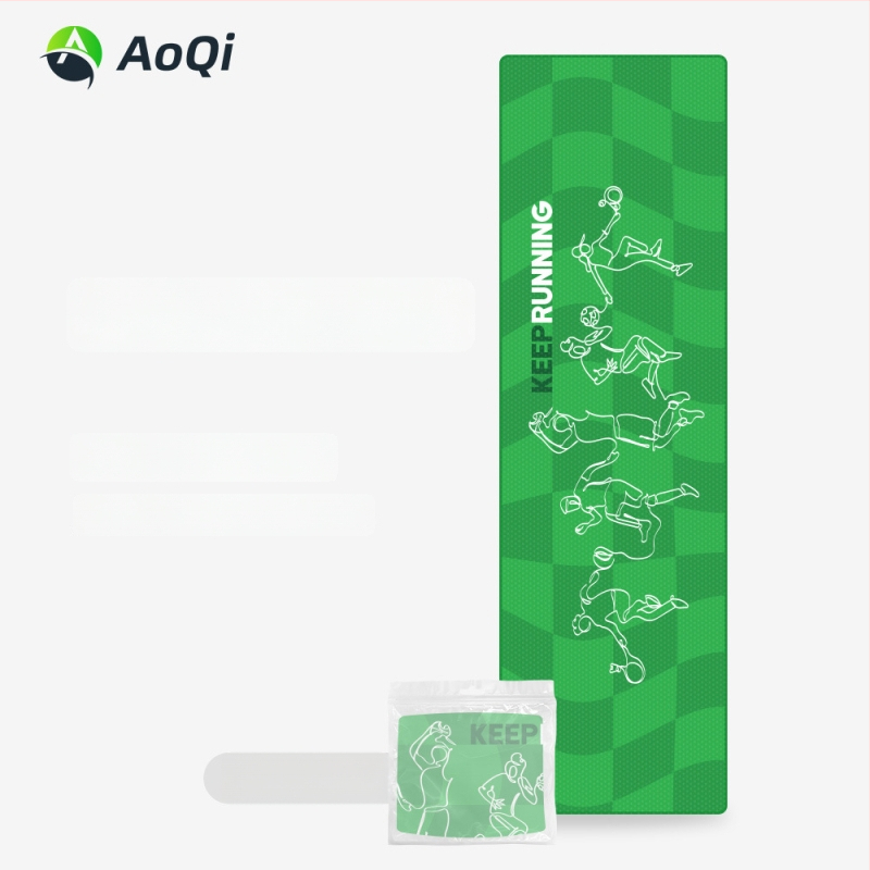 Sporttörölköző hímzett mintával, poliÉSészter, 160 g, 5–10 s nedvességfelszívás, logó nyomtatása elérhető