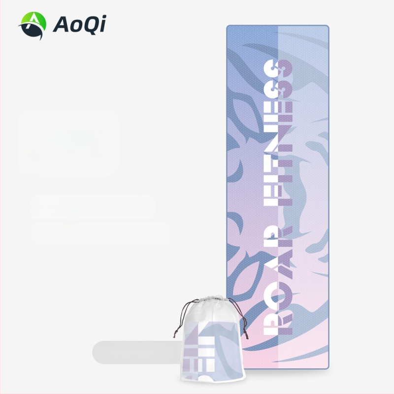 Sporttörölköző hímzett mintával, poliÉSészter, 160 g, 5–10 s nedvességfelszívás, logó nyomtatása elérhető