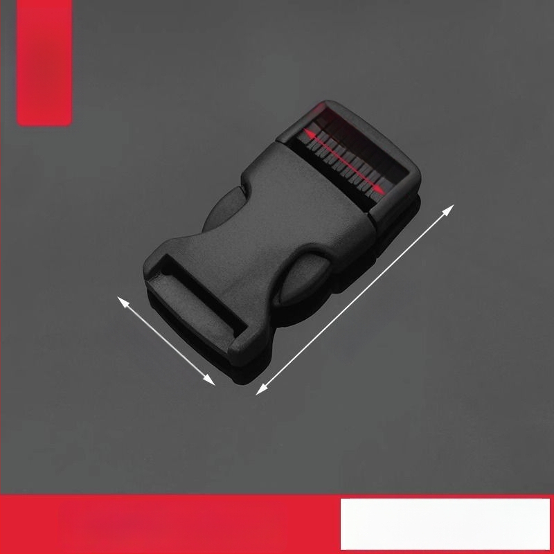 Bieza plastmasas sprādze mugursomām un somām — regulējama, pilsētas stila, bagāžas piederums (Zīmols: Friendly, Materiāls: Plastmasa, Izlaidums: 2025. gada pavasaris)