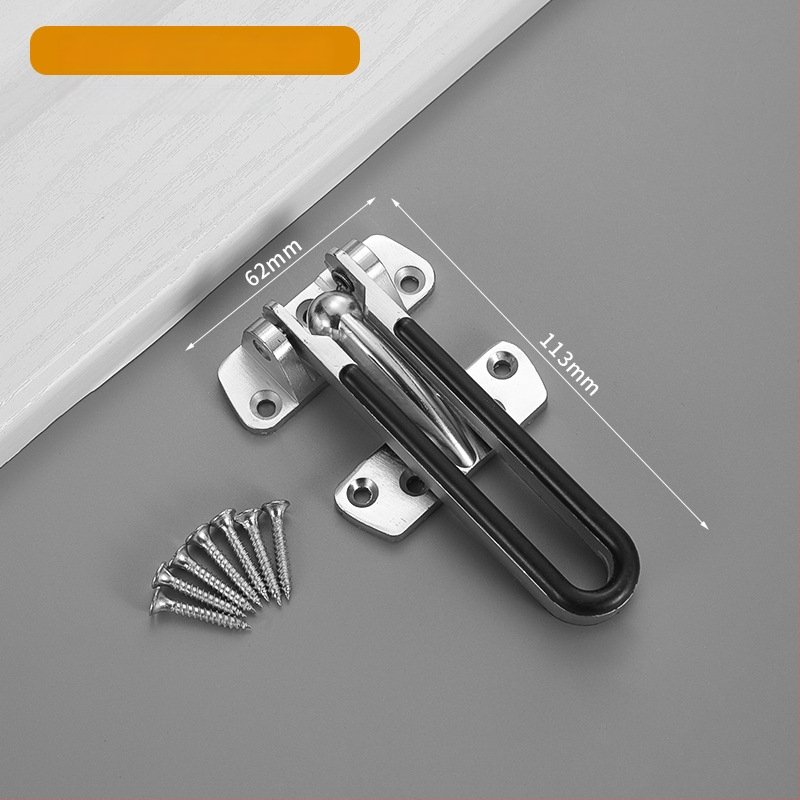 Priešvagystės durų spyna, Type A užraktas, nerūdijantis plienas, poliruotas/platinuotas paviršius, individualizavimas