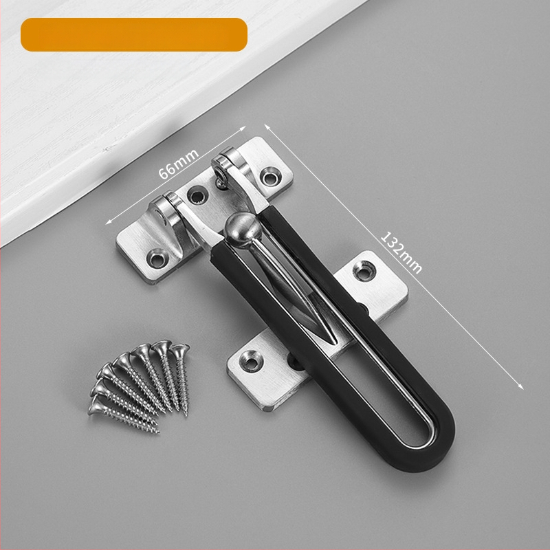 Priešvagystės durų spyna, Type A užraktas, nerūdijantis plienas, poliruotas/platinuotas paviršius, individualizavimas