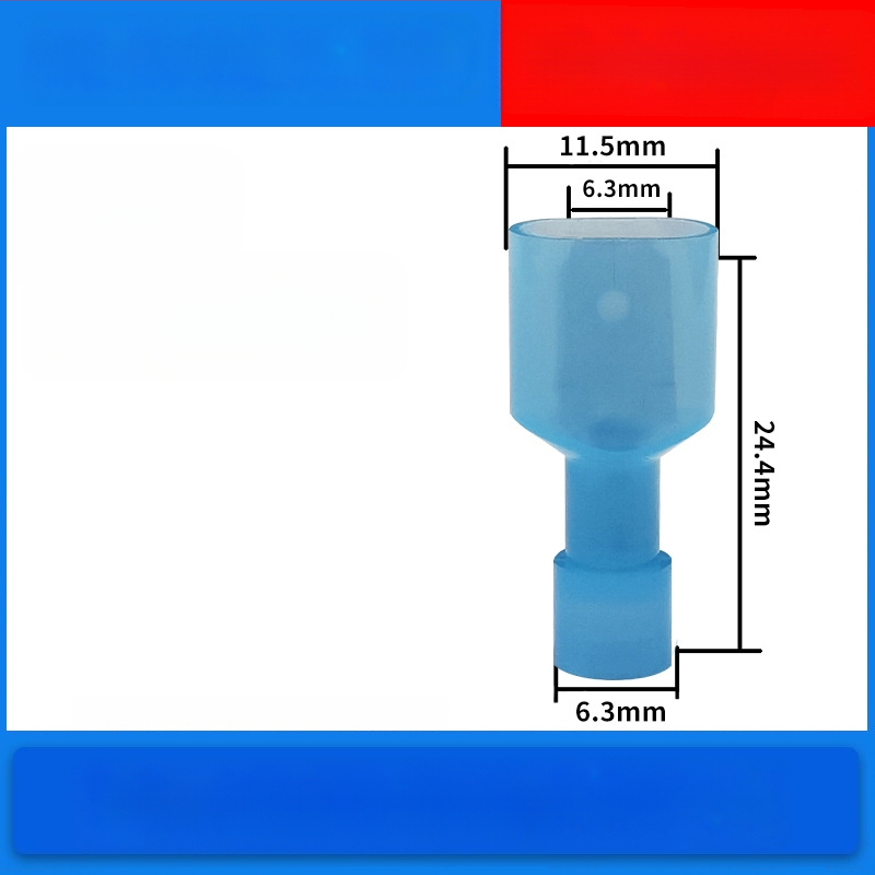 Atsperes kiirühendajad, meesso- ja naissoost, elektrijuhtmete jaoks, krimpimine, 0.5-6 mm², pakendivalikud: 100 või 200 tk