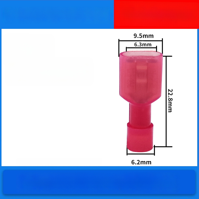 Atsperes kiirühendajad, meesso- ja naissoost, elektrijuhtmete jaoks, krimpimine, 0.5-6 mm², pakendivalikud: 100 või 200 tk