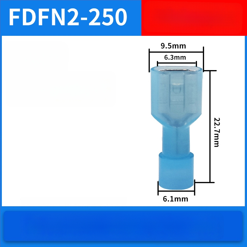 Atsperes kiirühendajad, meesso- ja naissoost, elektrijuhtmete jaoks, krimpimine, 0.5-6 mm², pakendivalikud: 100 või 200 tk