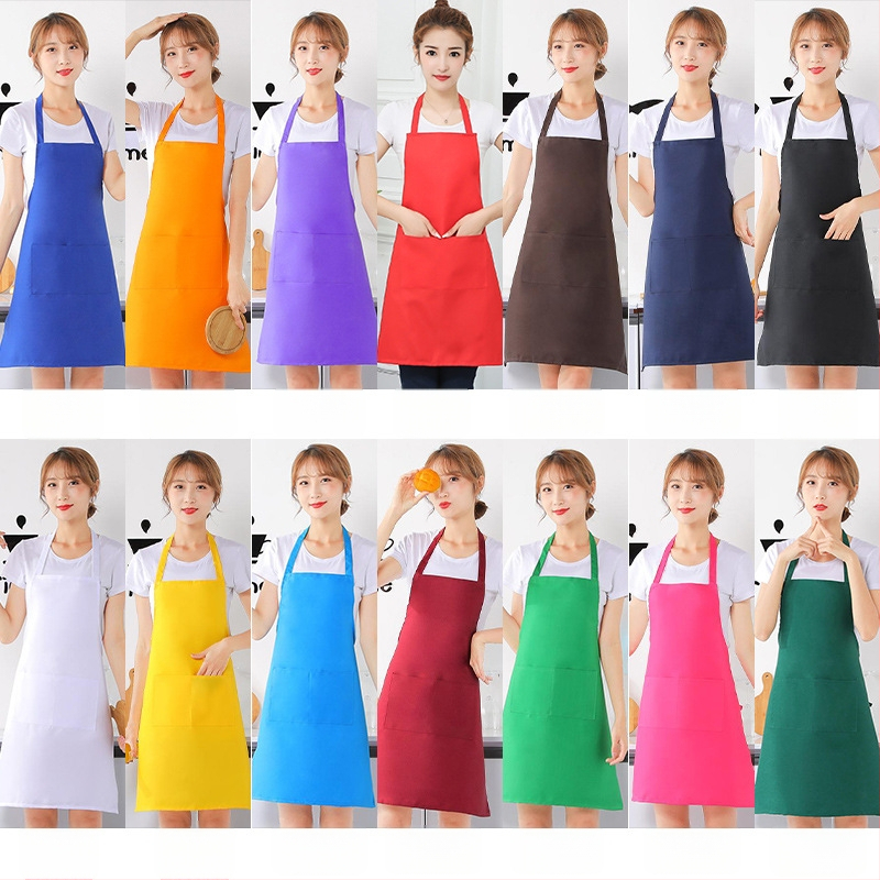 Priekšauts no auduma, bez piedurknēm, pret netīrumiem, ūdensnecaurlaidīgs un eļļas atgrūdošs, ar logotipa druku (bez piedurknēm; audums; pret netīrumiem; ūdensnecaurlaidīgs; logotipa druka)