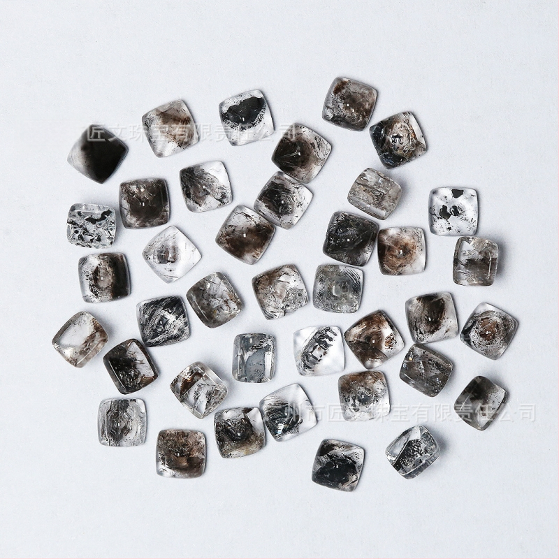 Gredzens ar Sugar Tower formu no dabīgā akmens, skaidrība VVS, S925 sudraba ielikums, pielāgojams