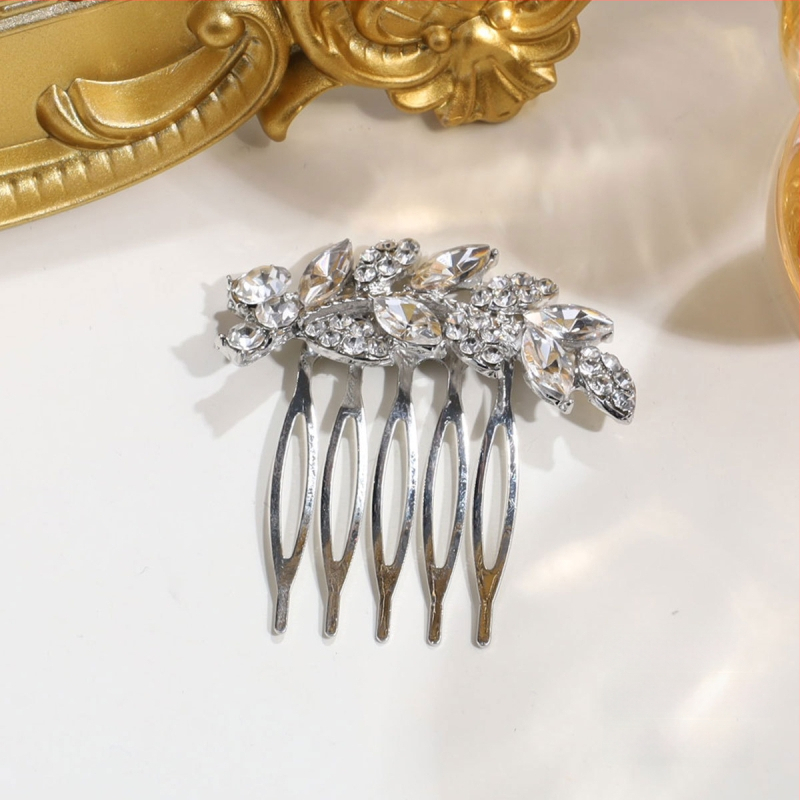 Аксесоар за прическа за ханфу с перли и кристали, сплав (Материал: сплав; Стил: древен; Форма: геометрична; Категория: глава; Година/сезон: есен 2025)