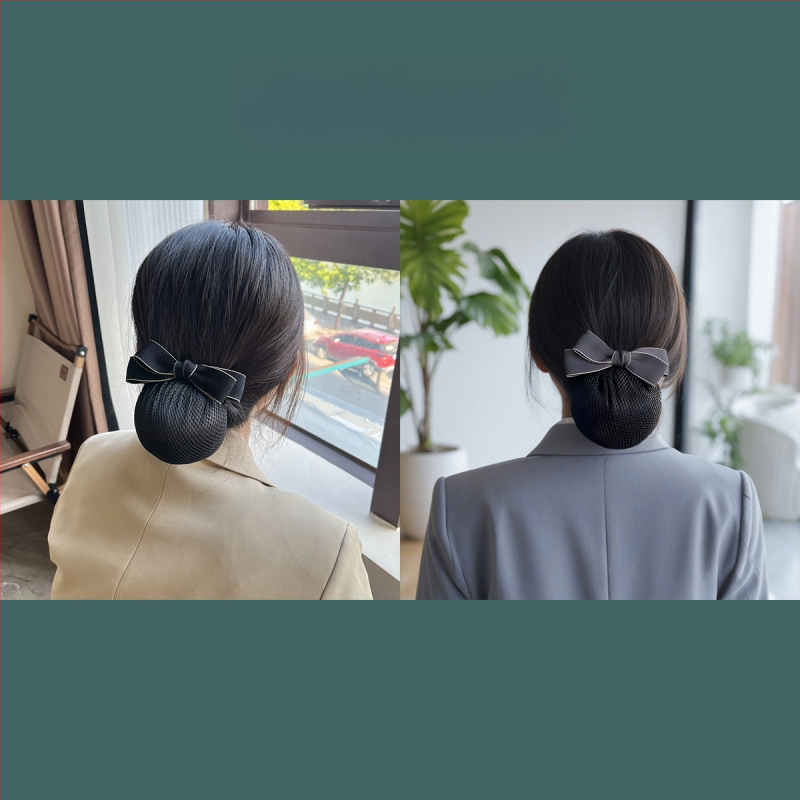 Професионална мрежа за прическа за работа – оригинален дизайн; предназначена за банкови служители, медицински сестри и стюардеси; произход: Янтай; марка: Unique