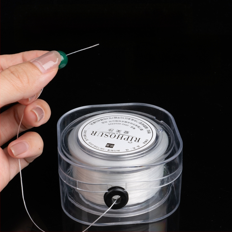 Aifsa elastinis apyrankės siūlas — plokščia šilkinė virvė karoliukų vėrimui, DIY medžiaga, atspari dėvėjimui, pritaikoma (2025)